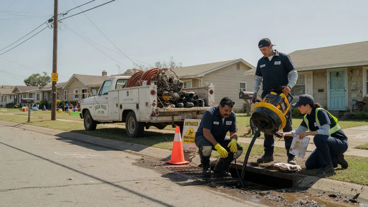 Drain Cleaning in Pawnee, TX near me